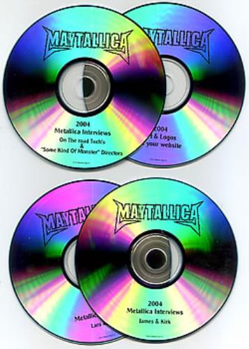 Metallica Maytallica 4-CD album set US MET4CMA297076
