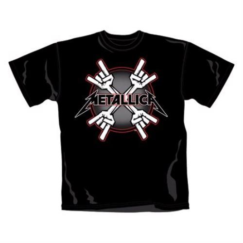 Metallica Metal Cross T-Shirt - XL t-shirt UK METTSME395583