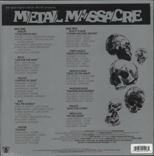 Metallica Metal Massacre - Clear Vinyl - Sealed vinyl LP album (LP record) US METLPME870052