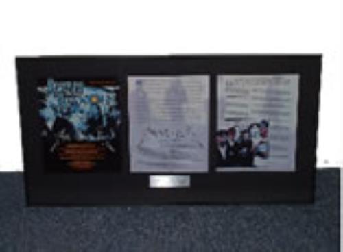 Metallica Metallica - Album Network - Autographed award disc US METAWME243467