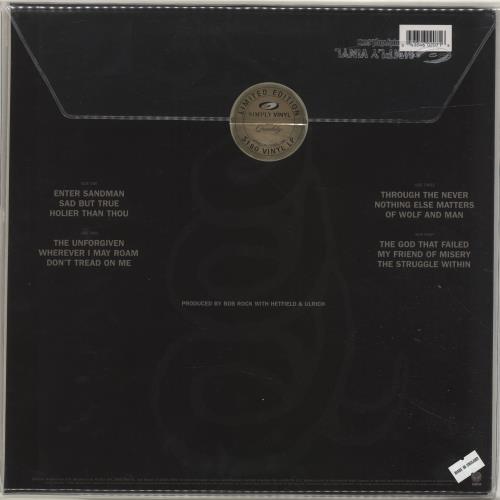 Metallica Metallica - Sealed 2-LP vinyl record set (Double LP Album) UK MET2LME169188