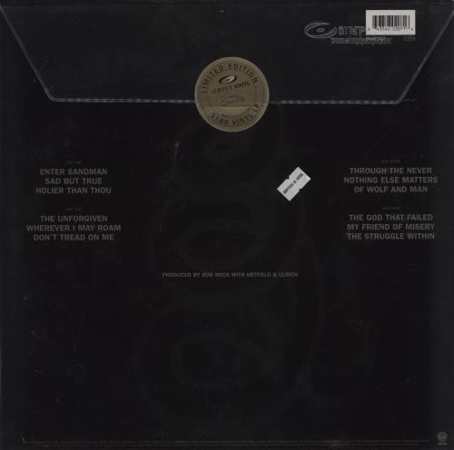 Metallica Metallica - Sealed 2-LP vinyl record set (Double LP Album) UK MET2LME596707
