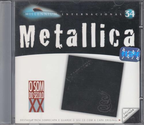 Metallica Metallica CD album (CDLP) Brazilian METCDME143279
