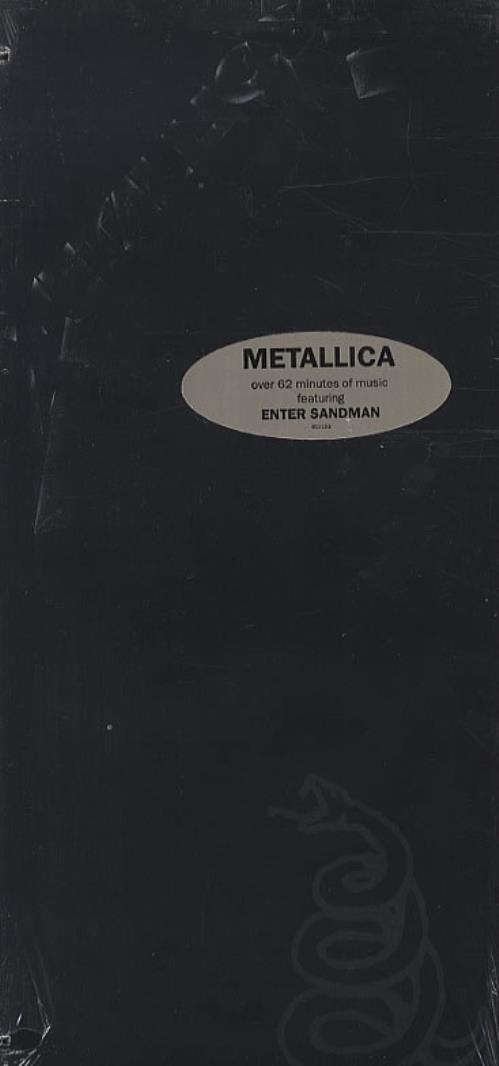 Metallica Metallica CD album (CDLP) US METCDME219451