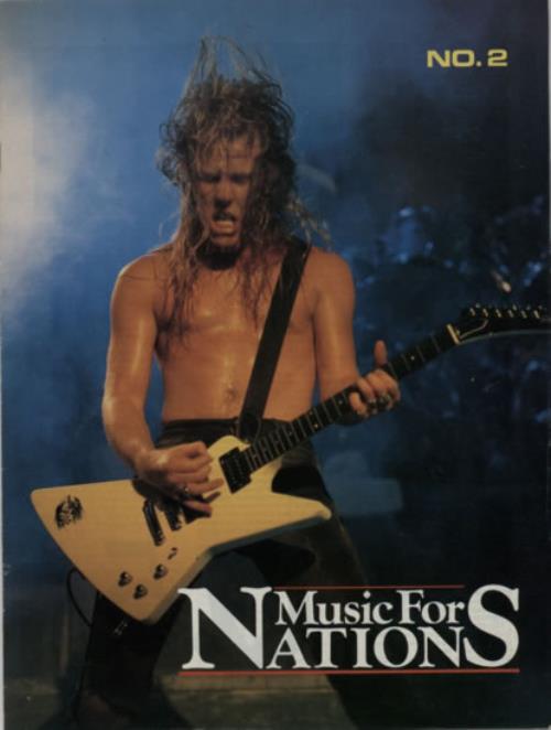 Metallica Music For Nations magazine UK METMAMU607261