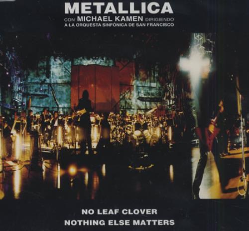 Metallica No Leaf Clover - 2-Track CD single (CD5 / 5") Mexican METC5NO398683
