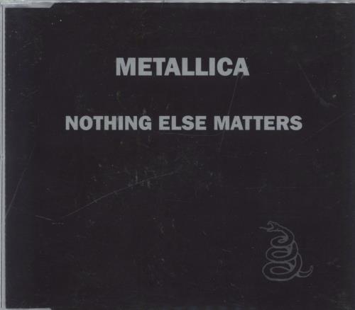 Metallica Nothing Else Matters CD single (CD5 / 5") UK METC5NO34885