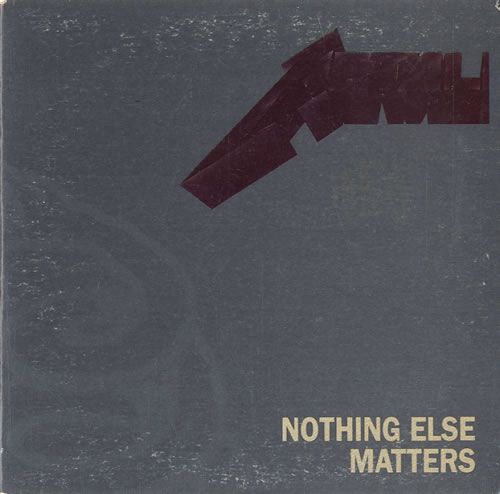 Metallica Nothing Else Matters CD single (CD5 / 5") Australian METC5NO550604