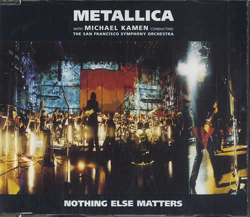 Metallica Nothing Else Matters CD single (CD5 / 5") German METC5NO577885