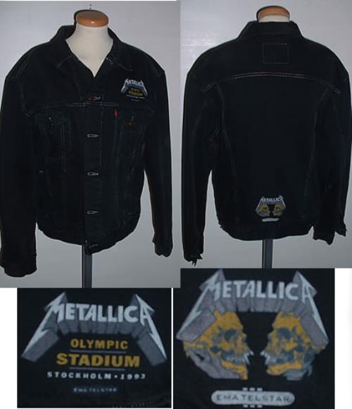 Metallica Olympic Stadium jacket European METJAOL321864
