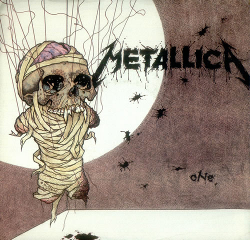Metallica One 7" vinyl single (7 inch record / 45) US MET07ON00830