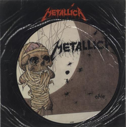 Metallica One 10" Vinyl Picture Disc (10 inch Record Single) UK MET1PON878772