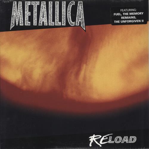 Metallica Reload - 180 Gram - Sealed 2-LP vinyl record set (Double LP Album) US MET2LRE775552
