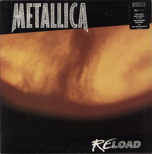 Metallica Reload 2-LP vinyl record set (Double LP Album) UK MET2LRE596905