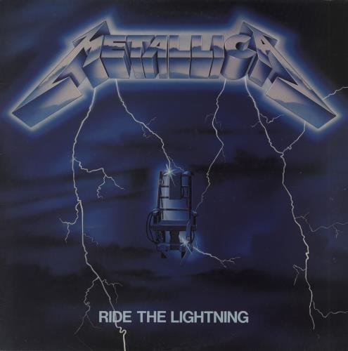 Metallica Ride The Lightning - 1st - French Press + Insert & Mag vinyl LP album (LP record) UK METLPRI757935