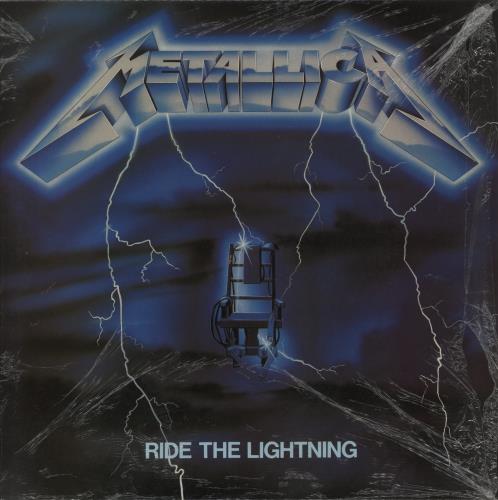 Metallica Ride The Lightning - 1st - French Press + Insert - Shrink vinyl LP album (LP record) UK METLPRI868885