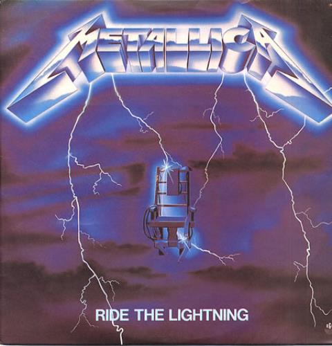 Metallica Ride The Lightning vinyl LP album (LP record) Brazilian METLPRI235868