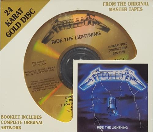 Metallica Ride The Lightning CD album (CDLP) US METCDRI358915