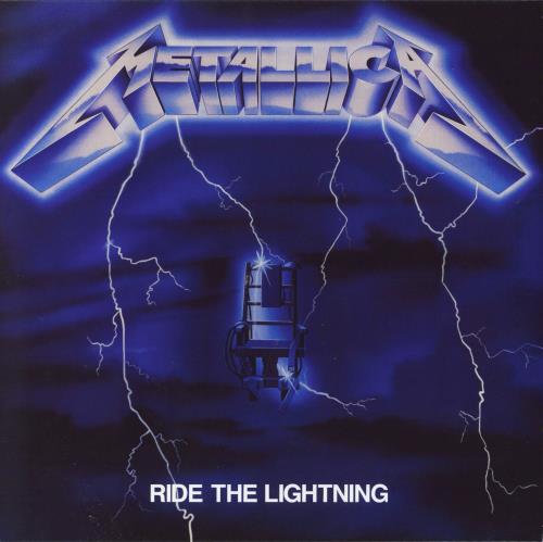 Metallica Ride The Lightning vinyl LP album (LP record) US METLPRI795405