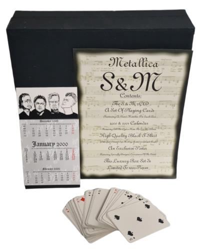Metallica S&M Symphony box set German METBXSM151150