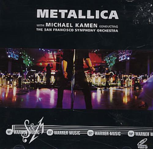 Metallica S & M Video CD Thailand METVDSM160544