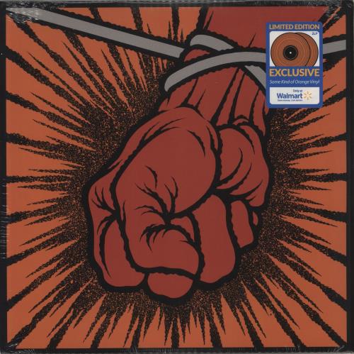 Metallica St Anger - Some Kind Of Orange Vinyl - Sealed 2-LP vinyl record set (Double LP Album) UK MET2LST869401