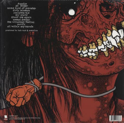 Metallica St Anger - Some Kind Of Orange Vinyl - Sealed 2-LP vinyl record set (Double LP Album) UK MET2LST869401