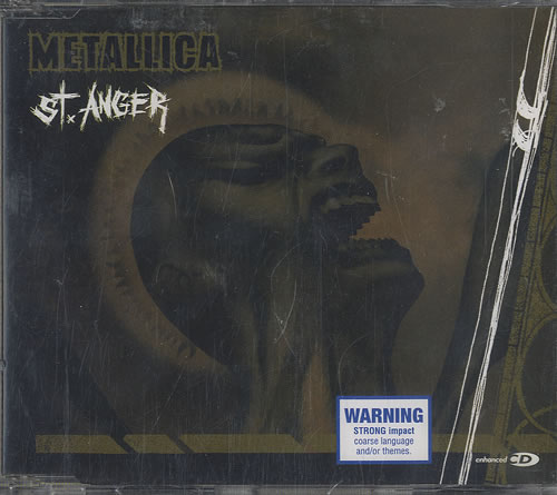 Metallica St. Anger CD single (CD5 / 5") Australian METC5ST577892