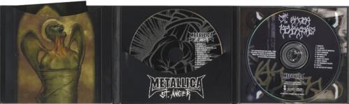 Metallica St.Anger 2-disc CD/DVD set US MET2DST253439