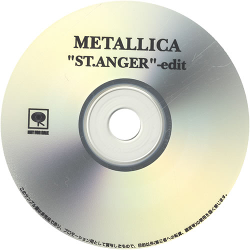 Metallica St.Anger CD-R acetate Japanese METCRST269502