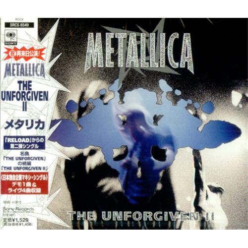 Metallica The Unforgiven II CD single (CD5 / 5") Japanese METC5TH128343