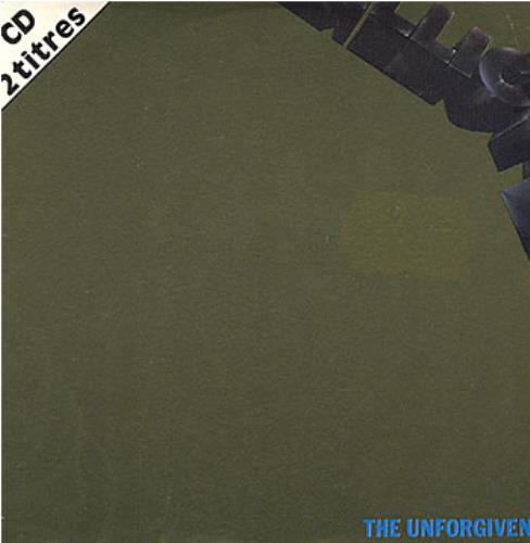Metallica The Unforgiven CD single (CD5 / 5") French METC5TH103582