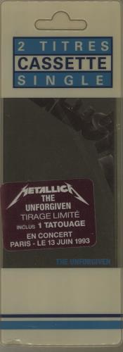 Metallica The Unforgiven cassette single French METCSTH57176