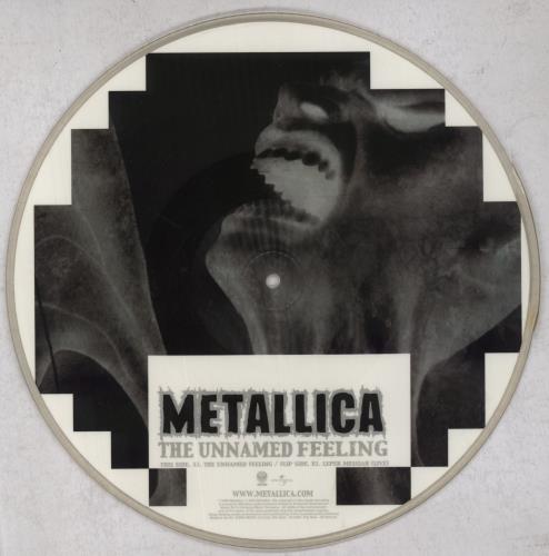 Metallica The Unnamed Feeling - Clear Rim 12" vinyl picture disc (12 inch picture record) UK MET2PTH271068