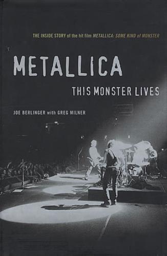 Metallica This Monster Lives book US METBKTH390601