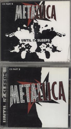 Metallica Until It Sleeps 2-CD single set (Double CD single) UK MET2SUN178606