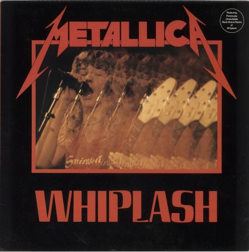 Metallica Whiplash EP 12" vinyl single (12 inch record / Maxi-single) US MET12WH220315