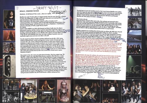 Metallica Worldwired Tour 2016/17/18 tour programme UK METTRWO687002