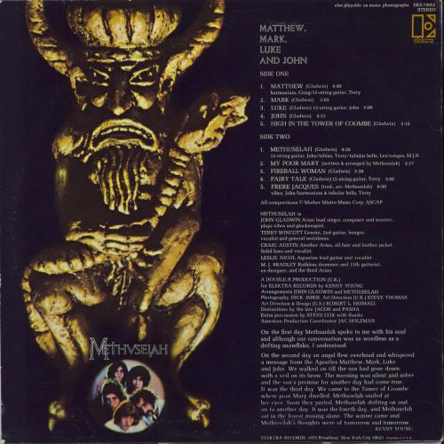 Methuselah Matthew, Mark, Luke And John vinyl LP album (LP record) US 4FTLPMA790838