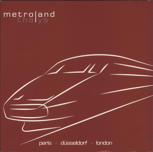 Metroland Thalys 12" vinyl single (12 inch record / Maxi-single) Belgian 9I412TH865585