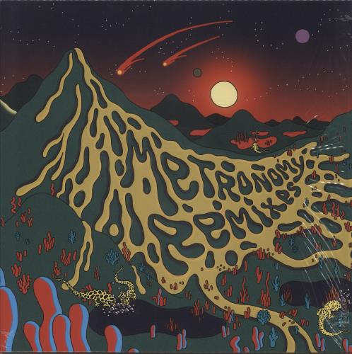 Metronomy Metronomy  Orange Vinyl - RSD20 12" vinyl single (12 inch record / Maxi-single) French MY612ME872452