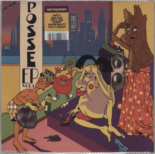 Metronomy Posse EP Vol 1 - RSD22 - Purple Vinyl 12" vinyl single (12 inch record / Maxi-single) French MY612PO872461