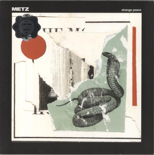 Metz Strange Peace vinyl LP album (LP record) UK 2VWLPST859048