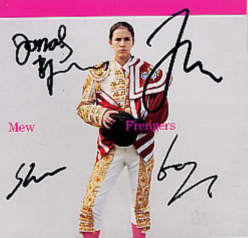 Mew Frengers - autographed memorabilia UK MWEMMFR270836