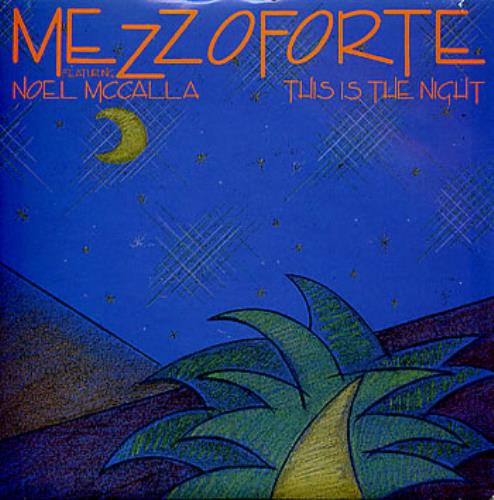 Mezzoforte This Is The Night 7" vinyl single (7 inch record / 45) UK MZO07TH298188