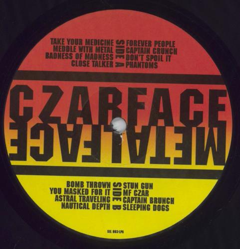 MF Doom Czarface Meets Metalface vinyl LP album (LP record) US 1IKLPCZ826671