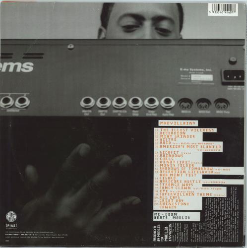 MF Doom Madvillainy - 1st 2-LP vinyl record set (Double LP Album) UK 1IK2LMA770260