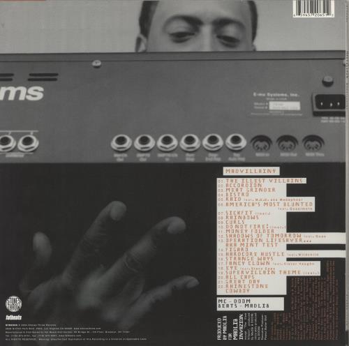 MF Doom Madvillainy 2-LP vinyl record set (Double LP Album) US 1IK2LMA888539