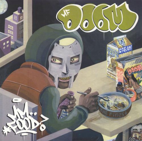 MF Doom Mm..Food - 1st 2-LP vinyl record set (Double LP Album) US 1IK2LMM801038