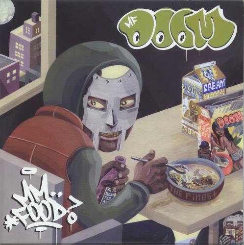 MF Doom MM..Food - Mispress 2-LP vinyl record set (Double LP Album) US 1IK2LMM821737